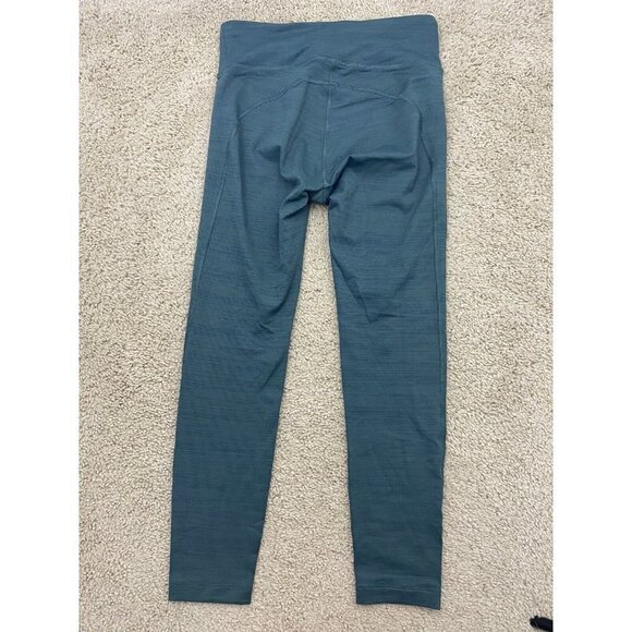 Outdoor Voices Womens Leggings Size S Green Cropped Ankle Activewear - Picture 7 of 8